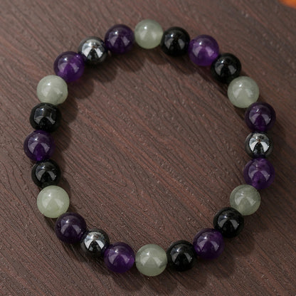 Perlenarmband aus Natursteinen