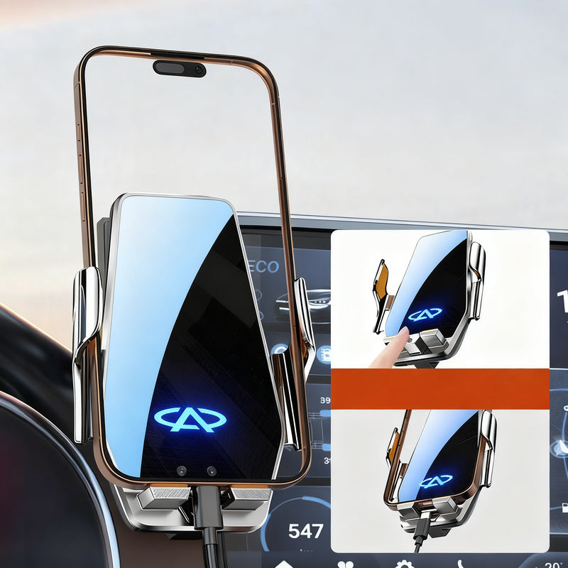 Auto-Handyhalter mit kabelloses Laden