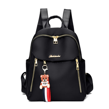 Oxford-Rucksack Damen, 25×12×29 cm, atmungsaktiv