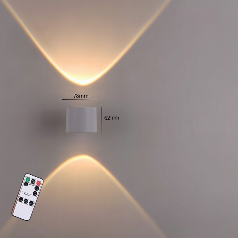 LED-Wandleuchte, dimmbar, mit Touchsteuerung