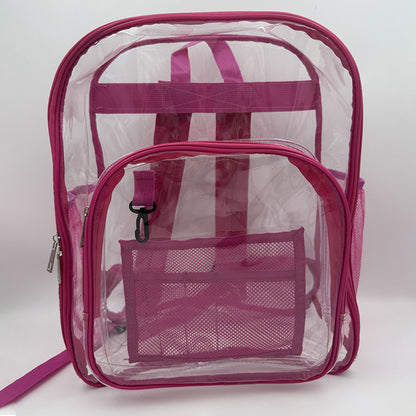 Transparenter PVC-Rucksack, wasserfest, leicht