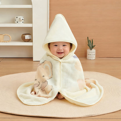 Babydecke aus Korallenfleece, 80×80 cm