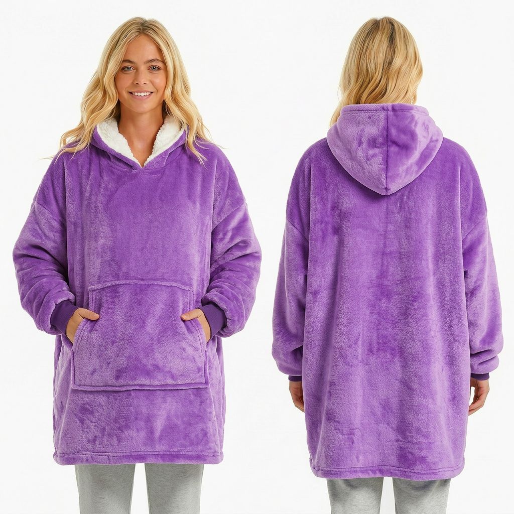 Tragbare Decke aus Fleece, 350 g/m²