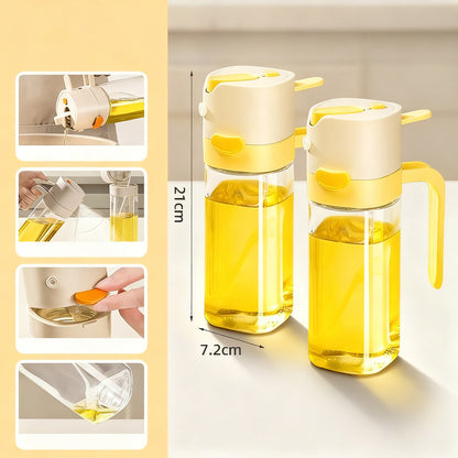 Ölsprüher und Ölkanne, 2-in-1, 530 ml
