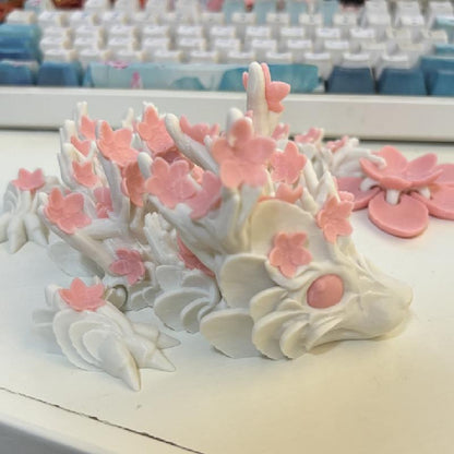 3D-gedruckter Drachenschädel, Kunstharz-Finish