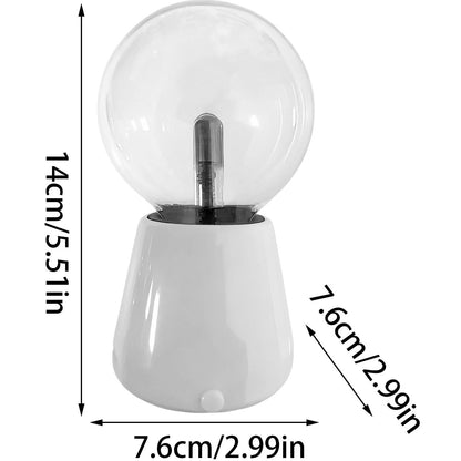 Plasma-Kugelleuchte mit Farbwechsel