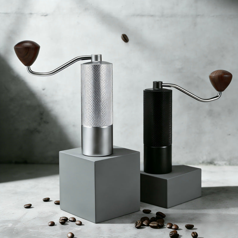 Handkaffeemühle mit Stahlkern, Luxus-Design