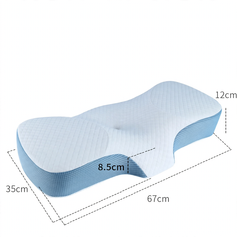 Ergonomisches Nackenstützkissen aus Gedächtnisschaum