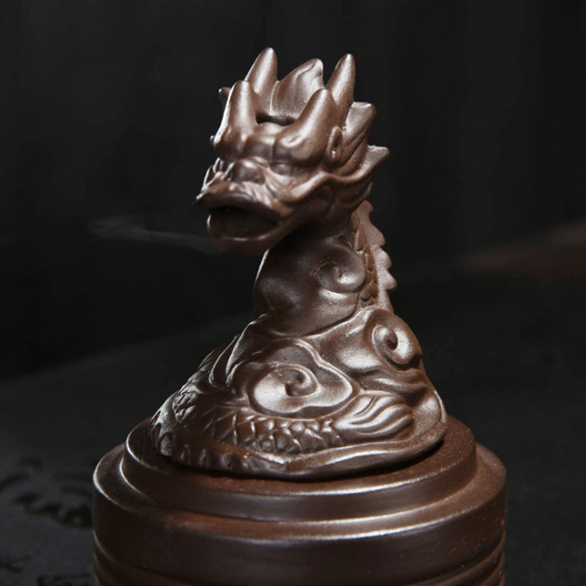 Brehn | Dragon Guardian Räucherstäbchenhalter für Frieden und Entspannung