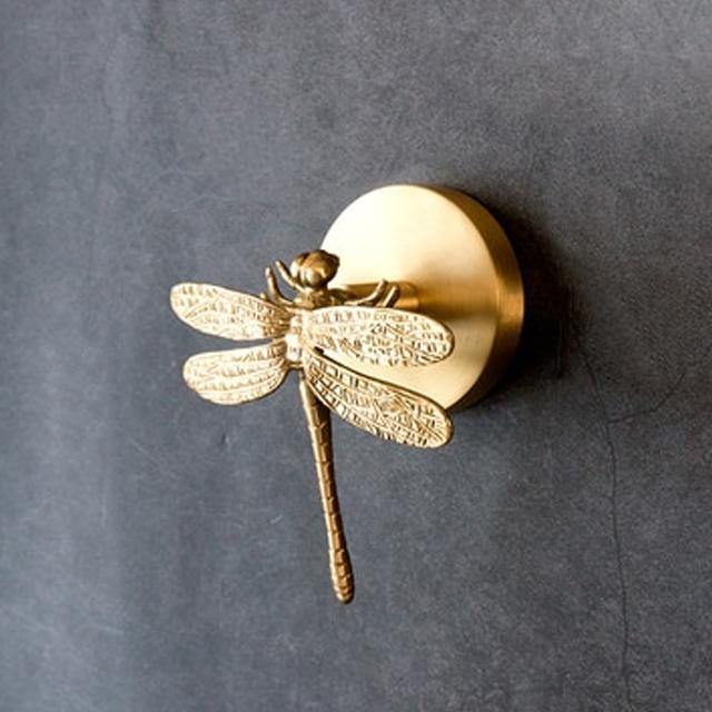 Goldene Messingwandhaken – Handgefertigte Tierdesigns für stylische Wanddekoration | Brehn