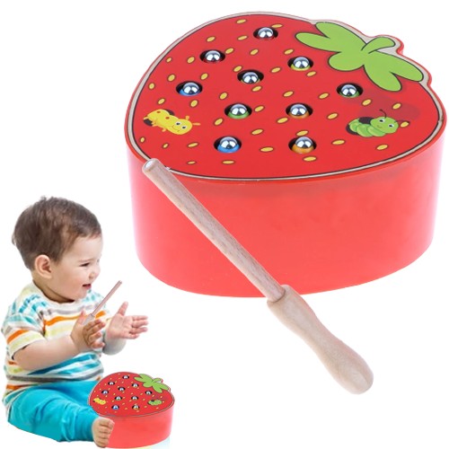 Brehn | Magnetischer Angelspaß – Wurmspiel Für Kinder