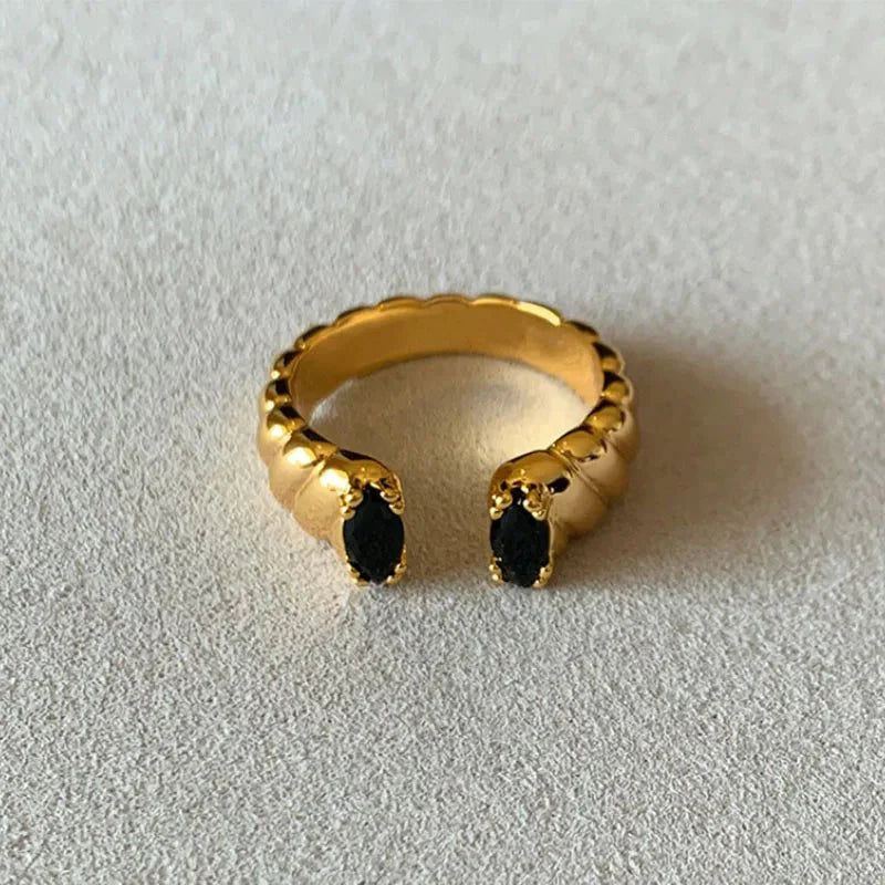Brehn | Dual Diamond Wrapped Rings