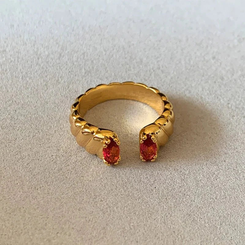 Brehn | Dual Diamond Wrapped Rings
