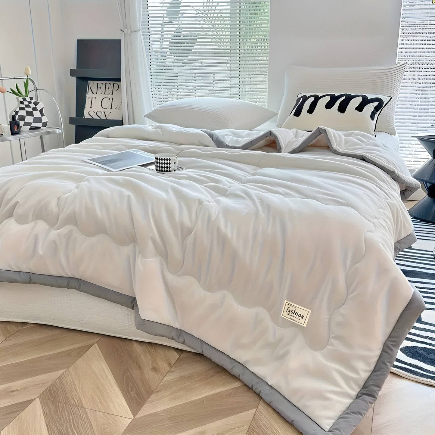 Leichte Sommerdecke – atmungsaktiv & vielseitig | Für Sofa, Bett & Reisen