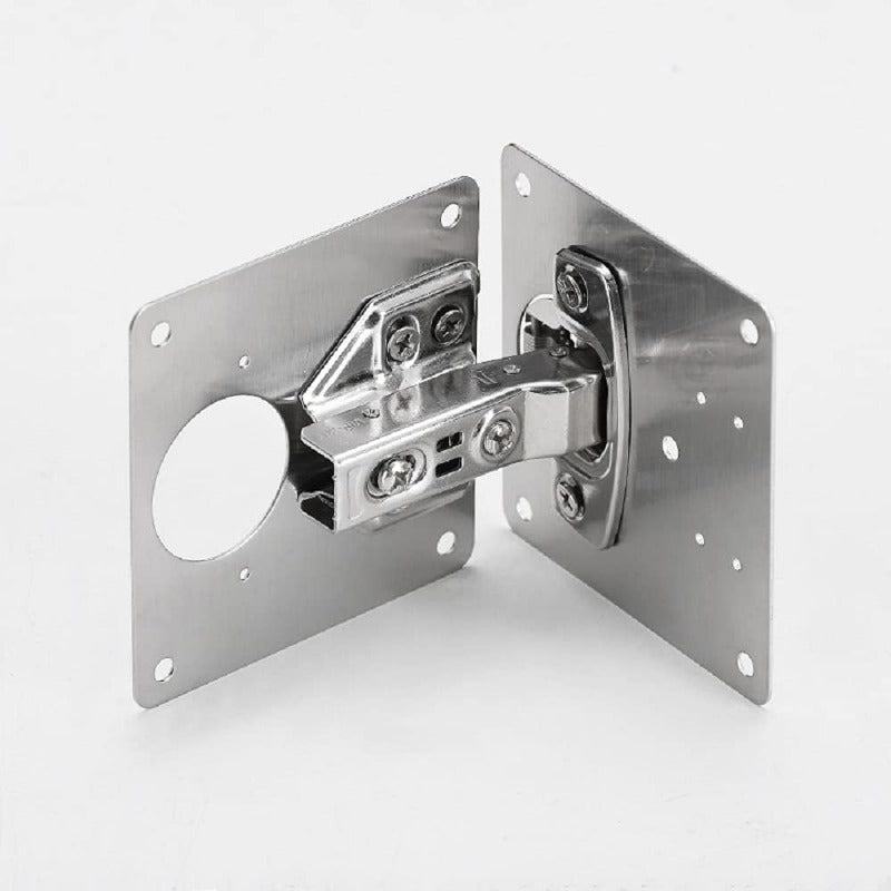 Brehn | HingeSaver Edelstahl Schrank Scharnier Reparaturset