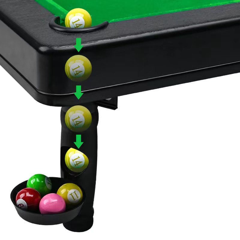 Mini-Billardtisch-Set