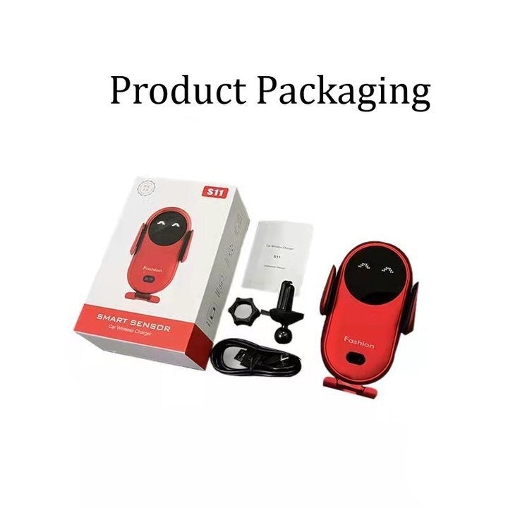 Smart Wireless Auto-Sensing Auto Telefon Halter Ladegerät | Brehn