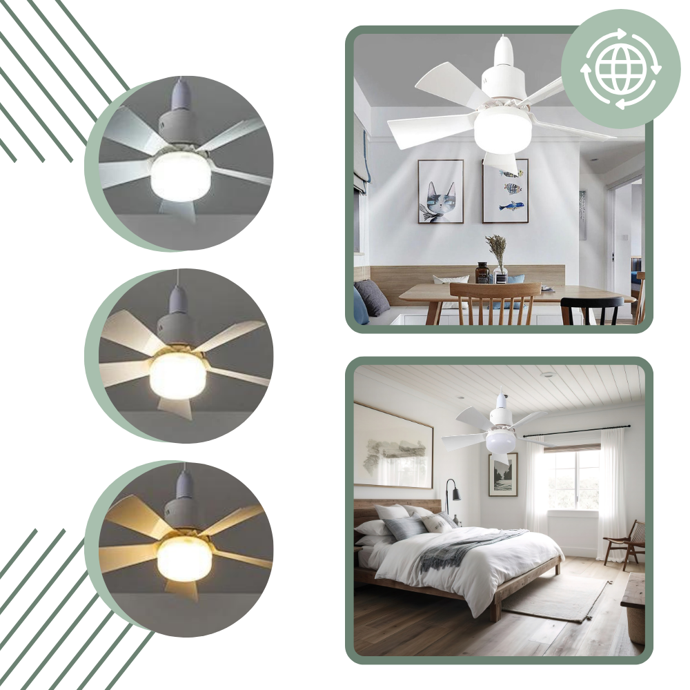 E27 Fassung Ventilator Licht | Brehn