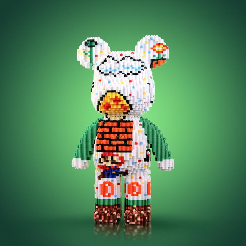Brehn | DIY Pixel Art Block Bärenfiguren – Kreatives Bauen & Sammlerausstellung