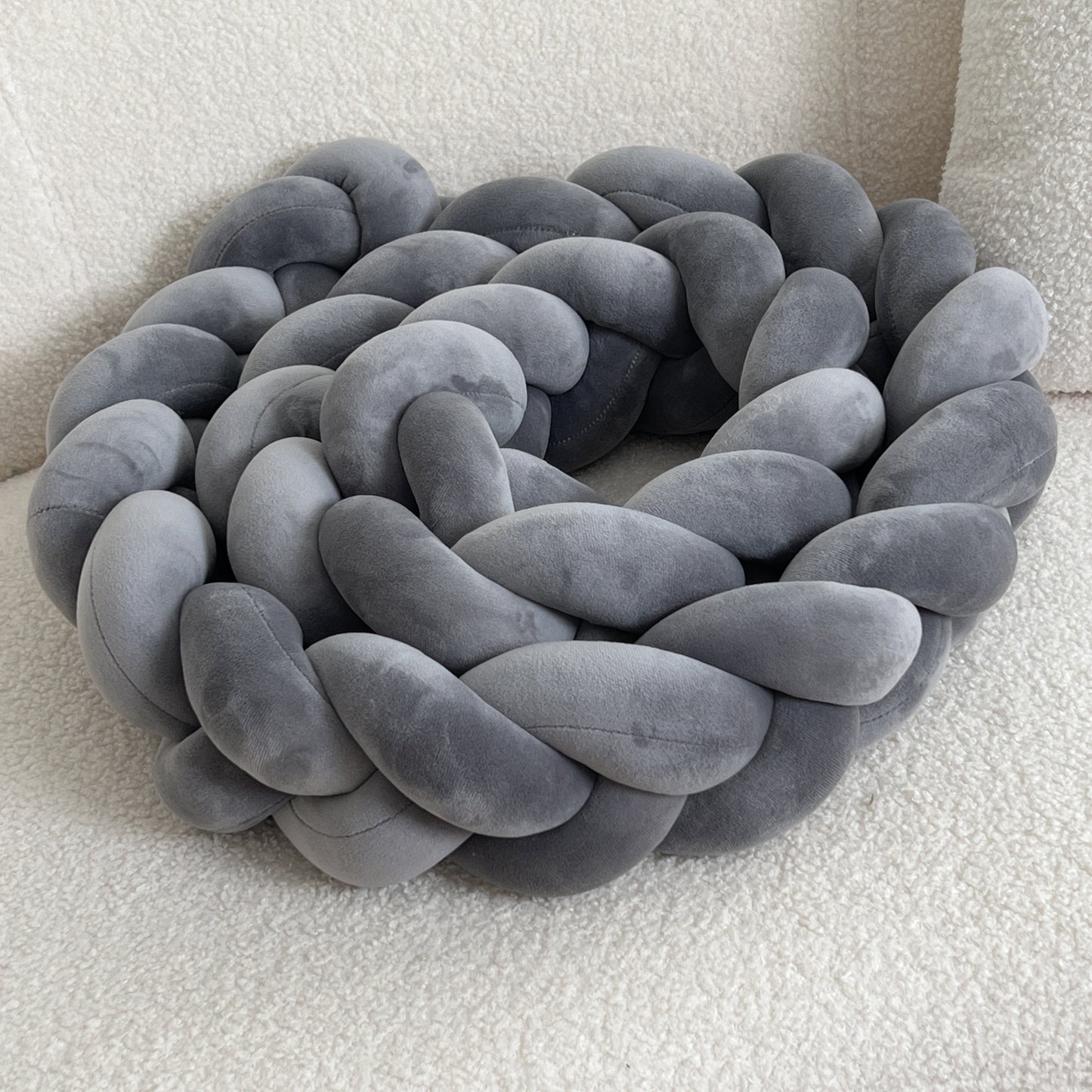 Brehn | WaveCushion - Moderner Waschbarer Bodenkissen mit Geometrie