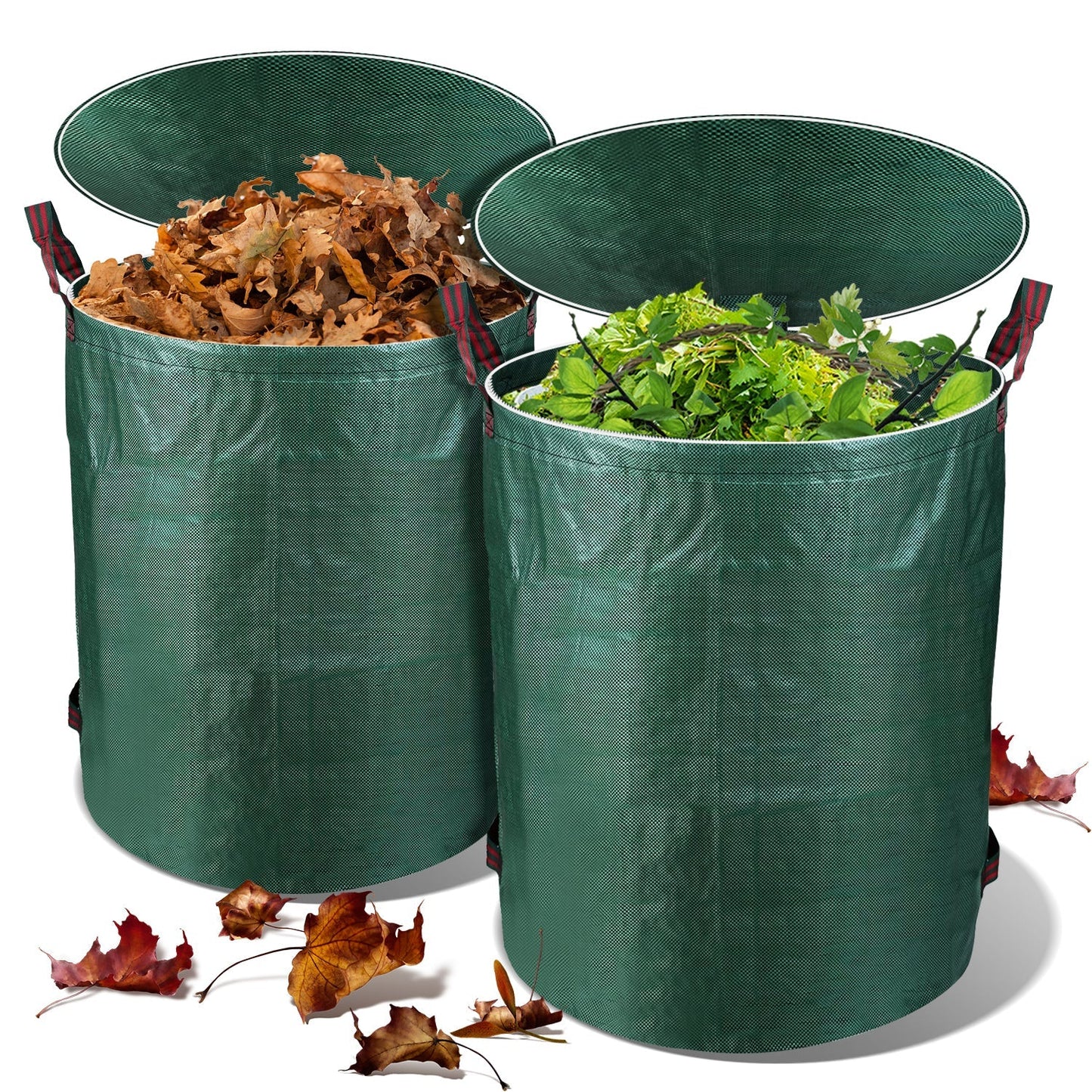 Gartenabfallsack Gartensack 272L mit Deckel | Brehn