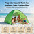 SunSail Breeze Pop-Up Strandzelt 98% UV-Schutz | Brehn