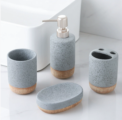 Hora – Elegantes Badezimmer-Accessoires-Set