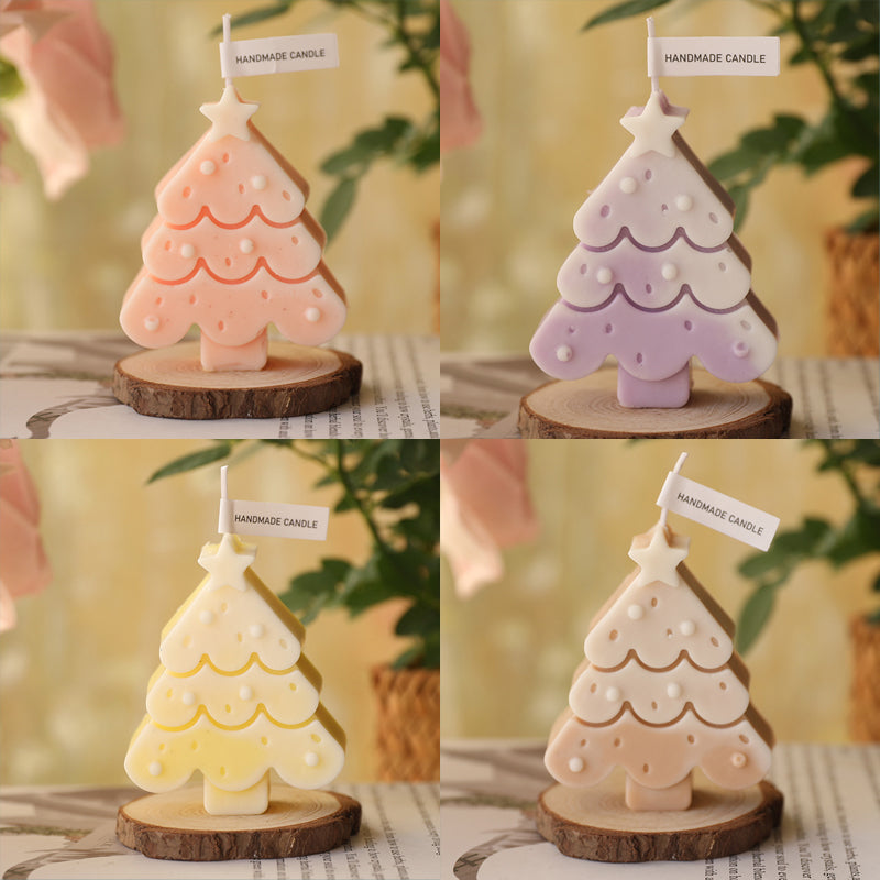Brehn | Weihnachtskerzen Dekor, 4 Stück