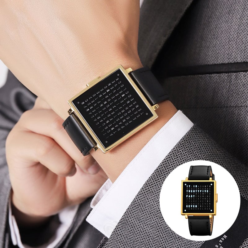 Brehn | Kreative Feinstahl Unisex-Uhr