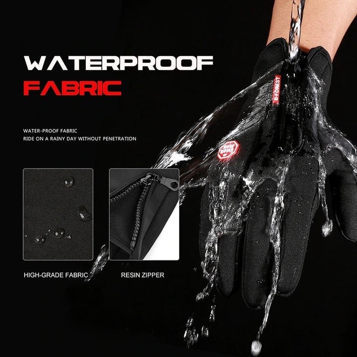 Brehn | HeatGripX winddichte thermische Slip-Handschuhe für kaltes Wetter