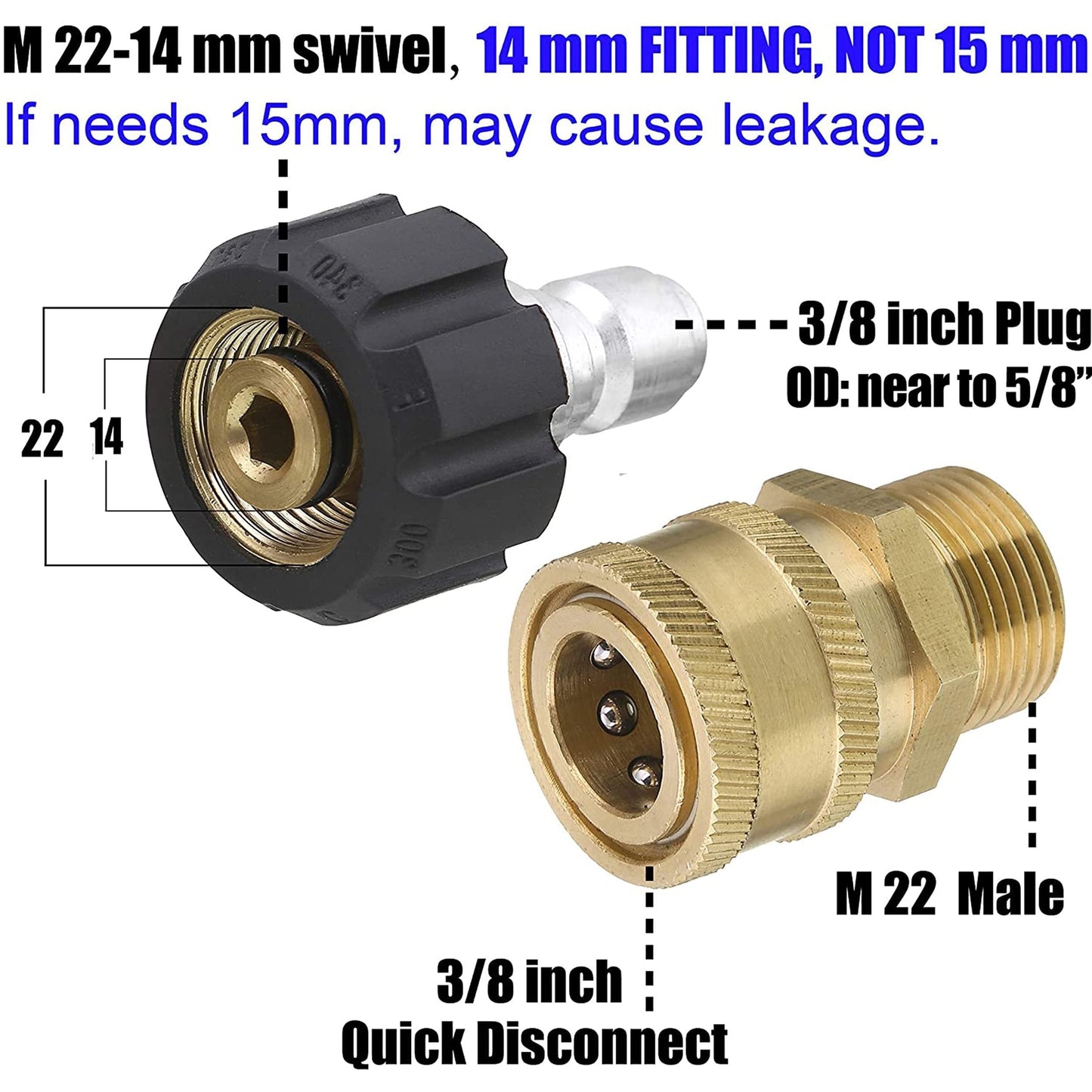 Brehn | Hochdruckreiniger Adapter Set