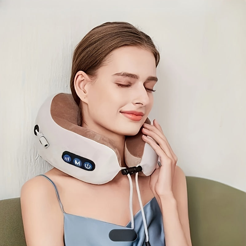 Brehn | CushionCraft - Luxuriöses U-förmiges Nackenkissen für optimalen Komfort