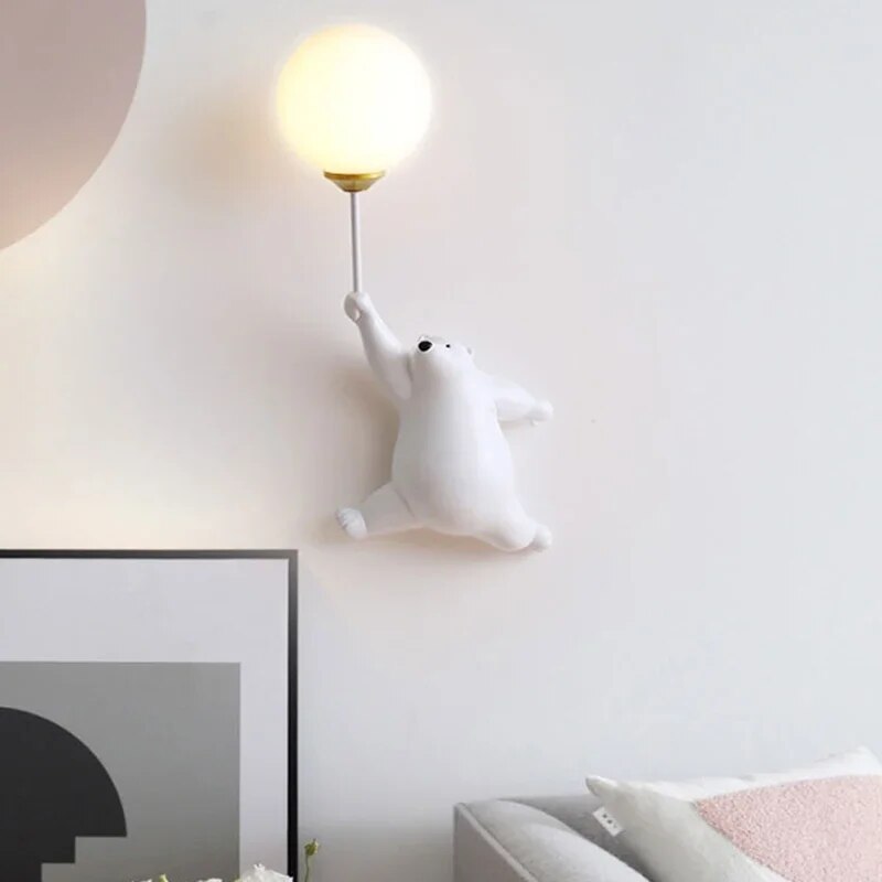 Moderne LED Wandleuchte für Kinderzimmer – Design Wandlampe | Brehn