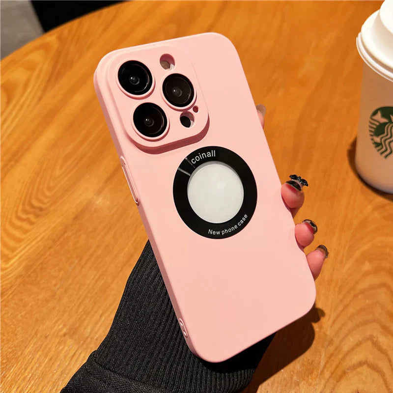 Brehn | Modische Magnetische Ladehülle für iPhone