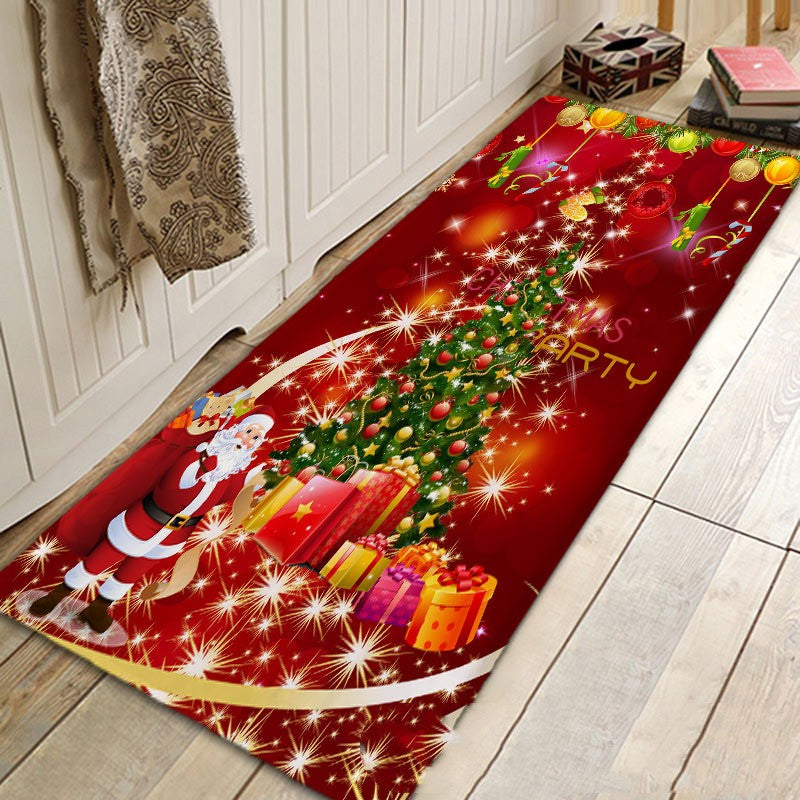 Brehn | Santa Claus Flanell Absorbierende Fußmatte