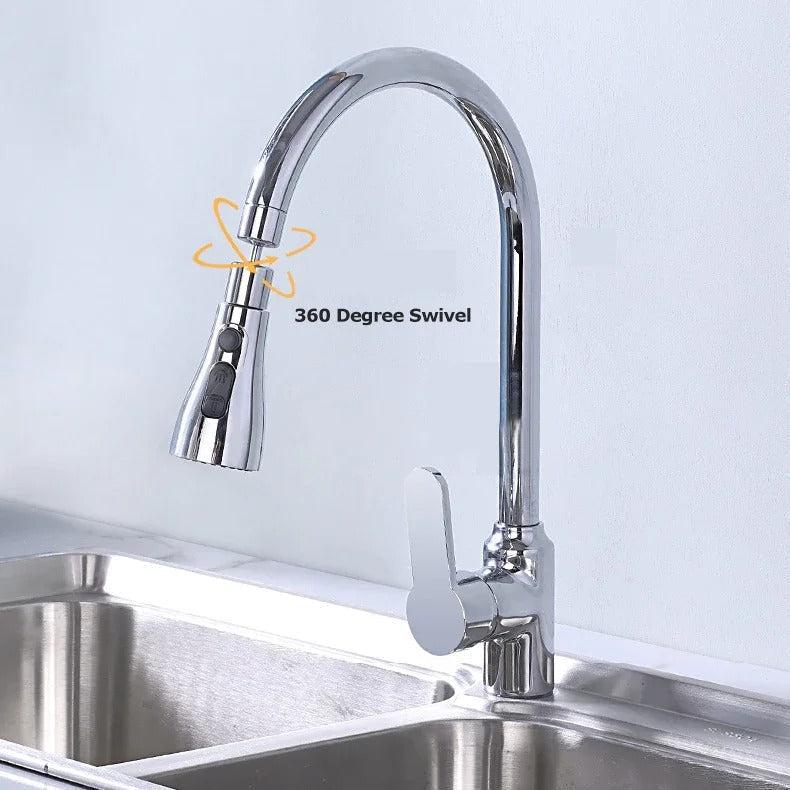 Brehn | 3-Funktions-Küchenwasserhahn-Sprühkopf