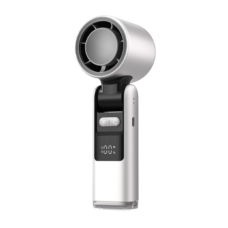 Faltender Mini Handheld Hochgeschwindigkeits-USB-wiederaufladbarer Turbo Ventilator | Brehn