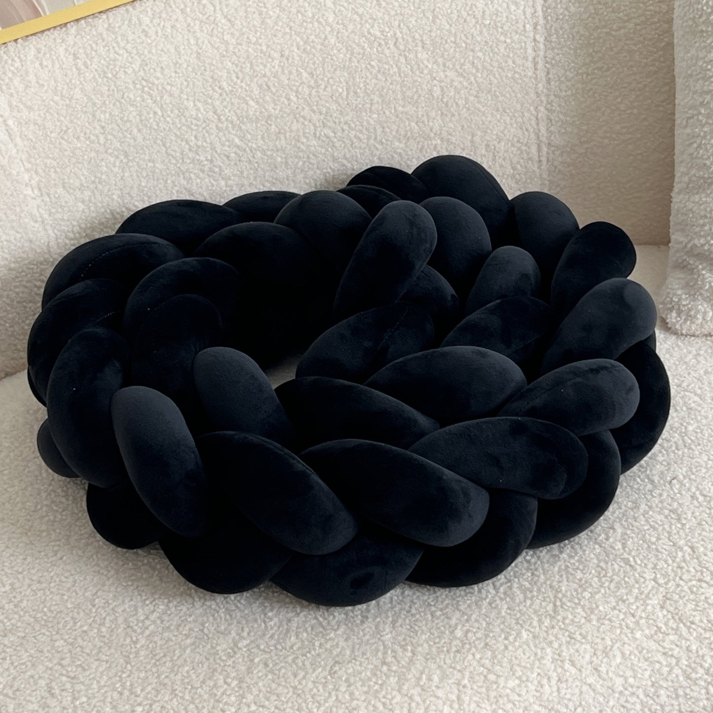 Brehn | WaveCushion - Moderner Waschbarer Bodenkissen mit Geometrie