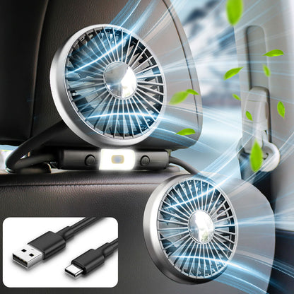 Sommer Dual-Head USB Schlauchventilator | Brehn