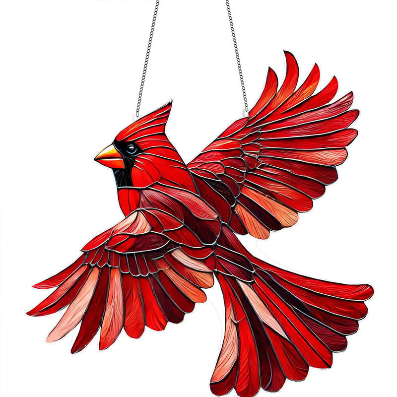 Brehn | Flügel-Cardinal-Weihnachtsornamente
