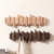 Holz Wandkleiderbügel mit einklappbaren Haken und minimalistischen Design | Brehn