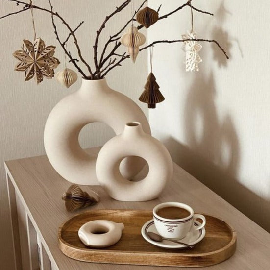 Halo Vase 2-teil Set Brehn