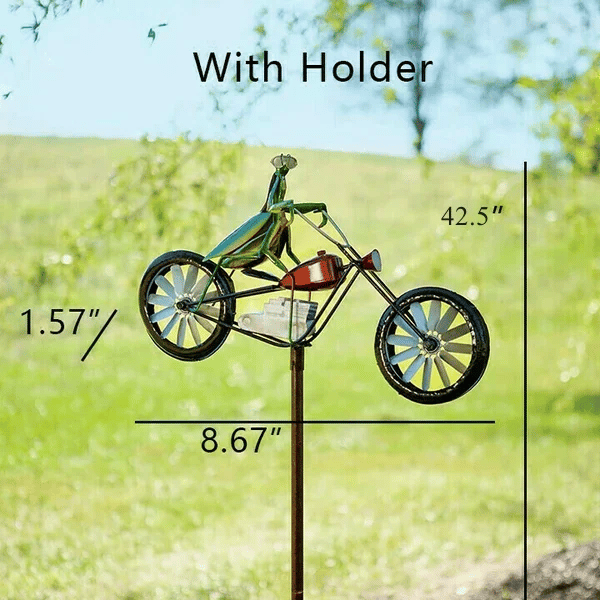 [49% RABATT] Vintage Fahrrad-Windspiel aus Metall