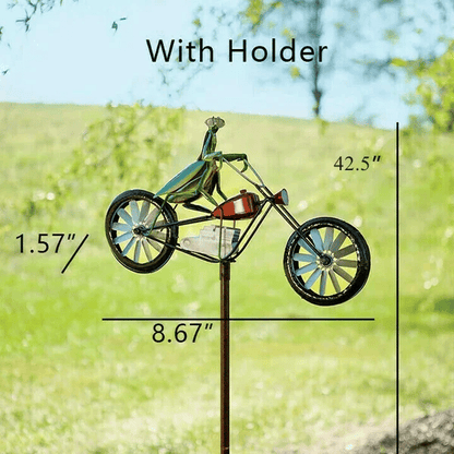 [49% RABATT] Vintage Fahrrad-Windspiel aus Metall
