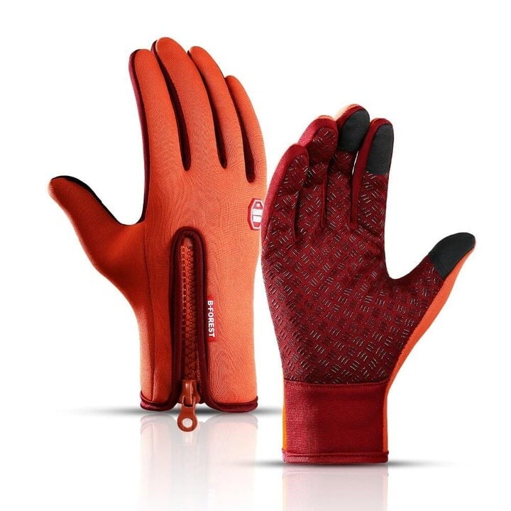 Brehn | HeatGripX winddichte thermische Slip-Handschuhe für kaltes Wetter