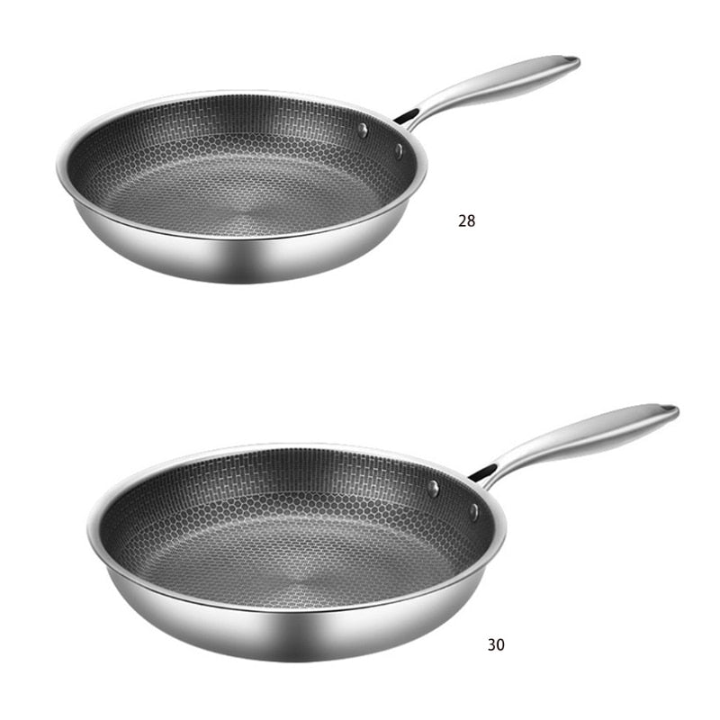 Brehn | Kratzfeste Edelstahl-Bratpfanne mit Antihaftbeschichtung – ProCook Elite