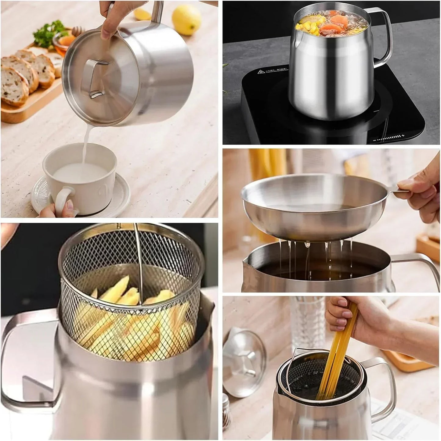 Brehn | Kompakte runde Fritteuse – SnackMaster Pro