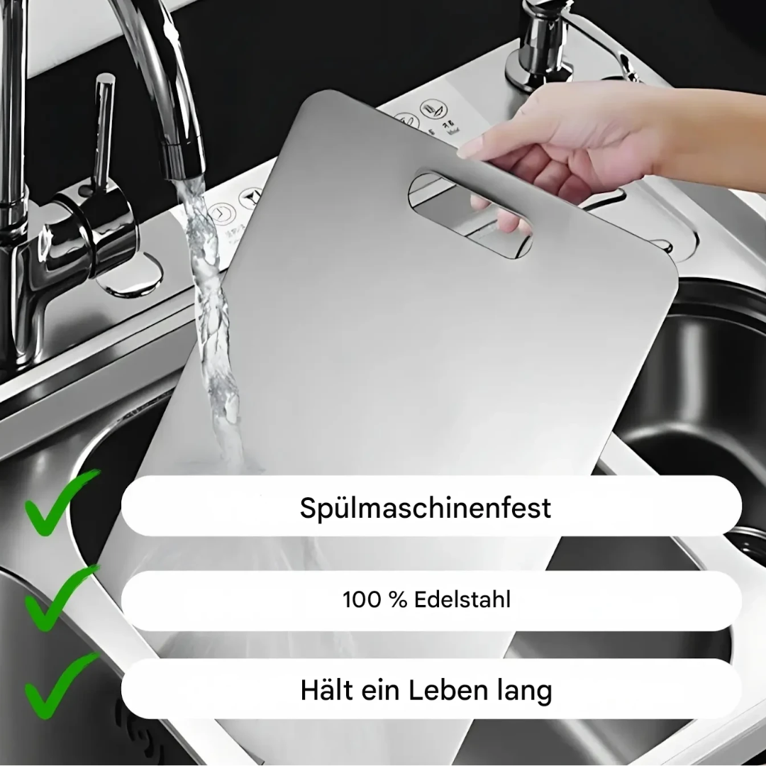 Brehn | Schneidebrett aus Edelstahl - ChefGuard