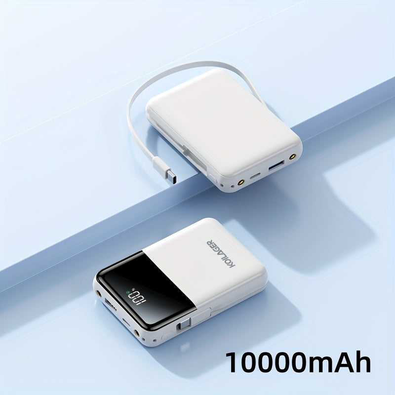 Powerbank 10000mAh Mini mit Display | Brehn