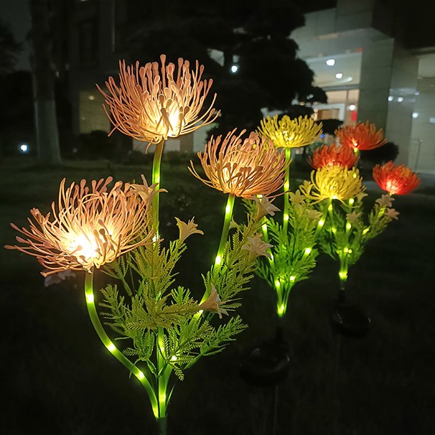 Verzaubertes Blüten-LED-Außenlicht für Gärten & Terrassen